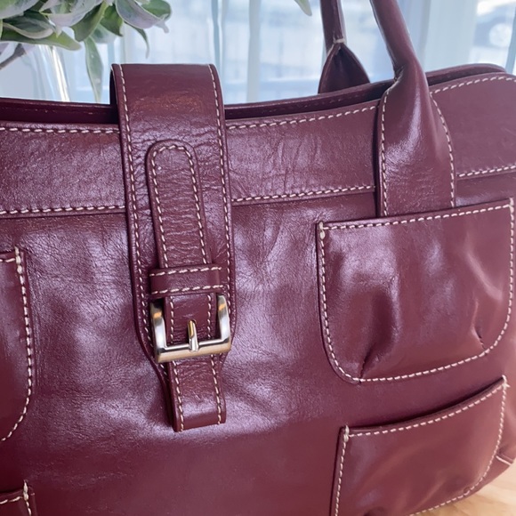 Hype Leather Rectangular Structured Bag. - Picture 2 of 16